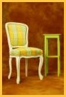 Chaise Louis XV moulurée